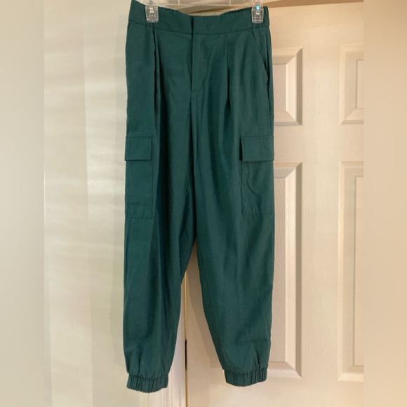Green Jogger Cargo Pants A New Day 4 - Picture 1 of 9